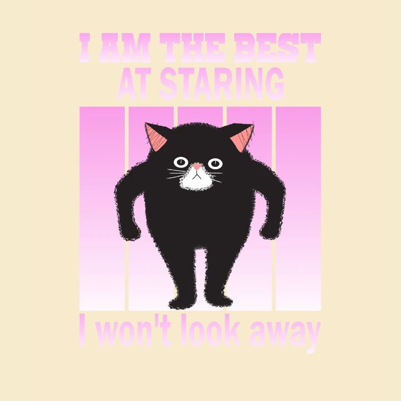 Starrende Katze - Katzen Starren
