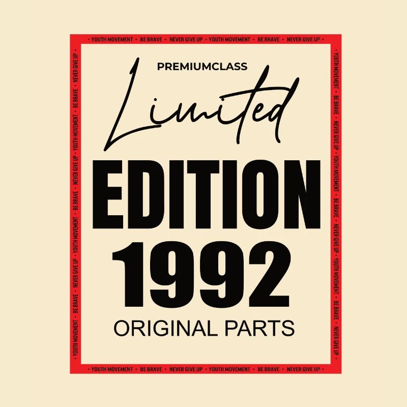 Édition limitée 1992