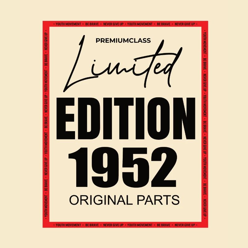 Édition limitée 1952