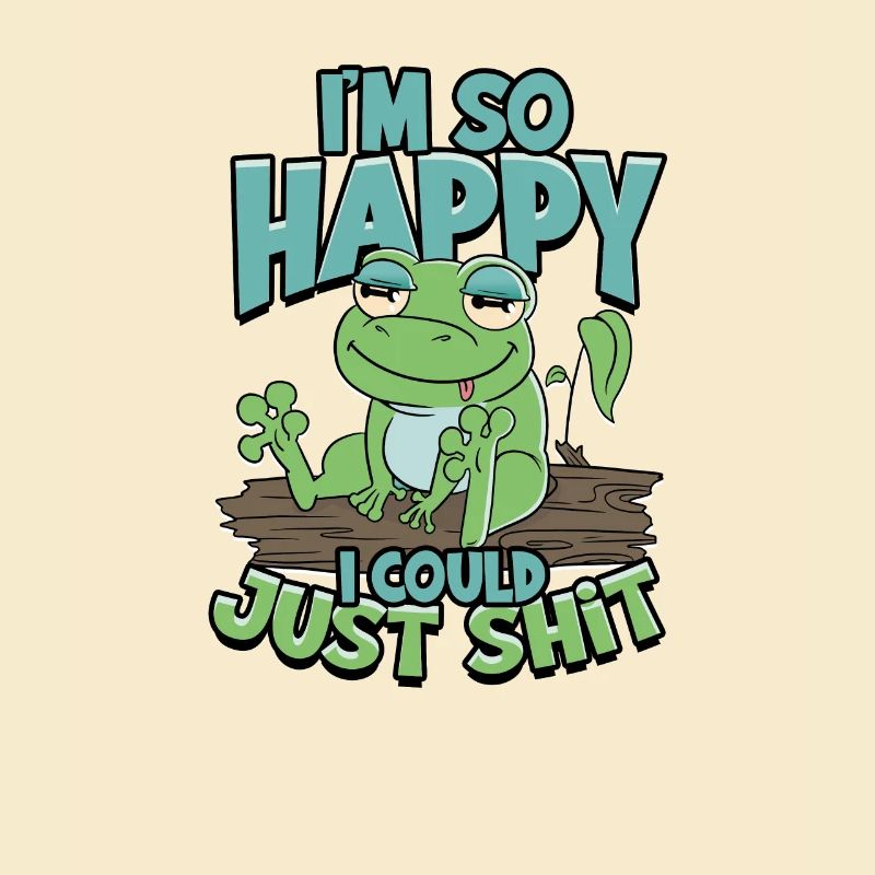 Ich bin so glücklich, dass ich einfach scheiße sein könnte - Tier