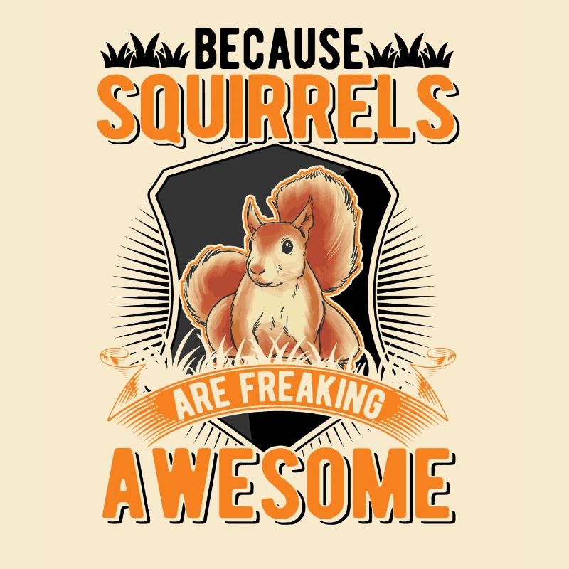 Eichhörnchen Geschenk Squirrel Grauhörnchen