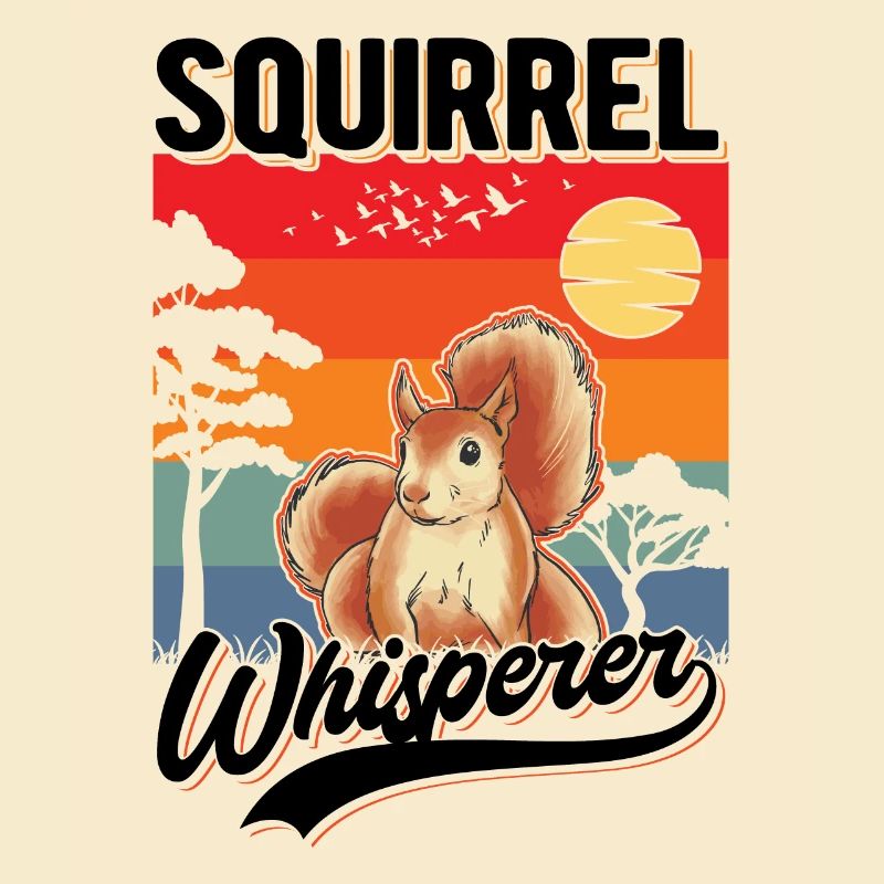 Eichhörnchen Flüsterer Squirrel Whisperer