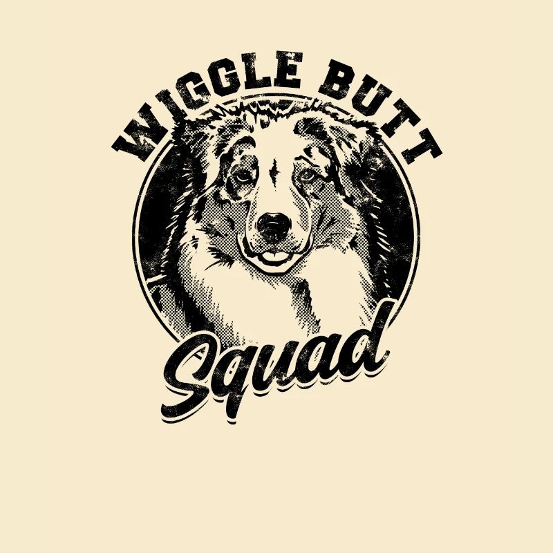 Wiggle Butt Squad - aussie dog