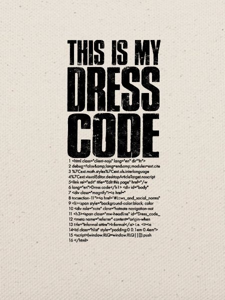 Das ist mein Dresscode - Technologie