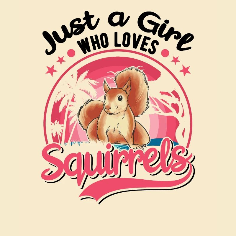 Eichhörnchen Mädchen Squirrel Grauhörnchen