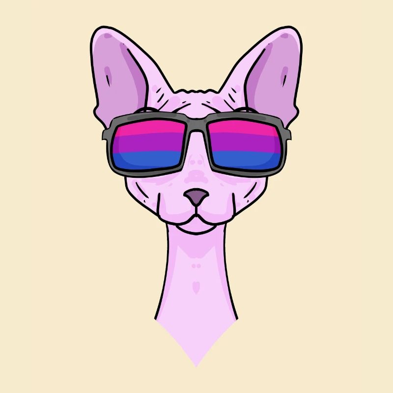 Cadeau bisexuel Sphynx Cat