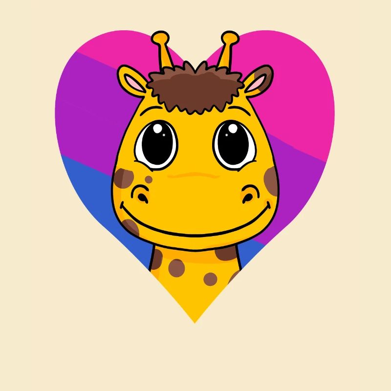 Bisexuell Giraffe Geschenk