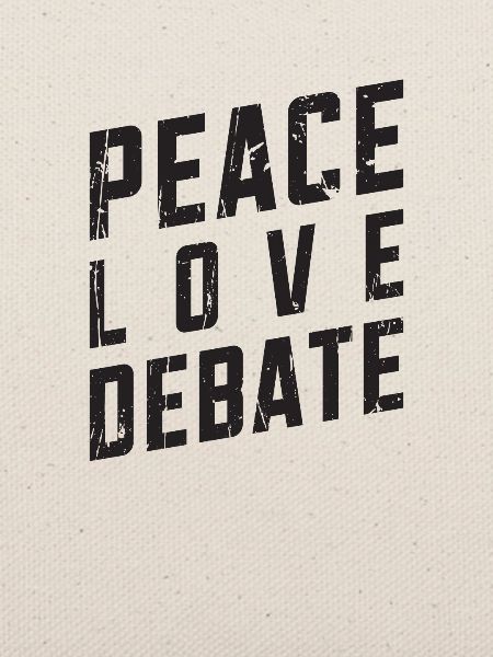 Peace Love Debate - Moral