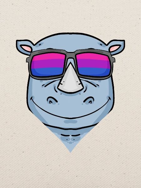 Bisexuell Nashorn Geschenk