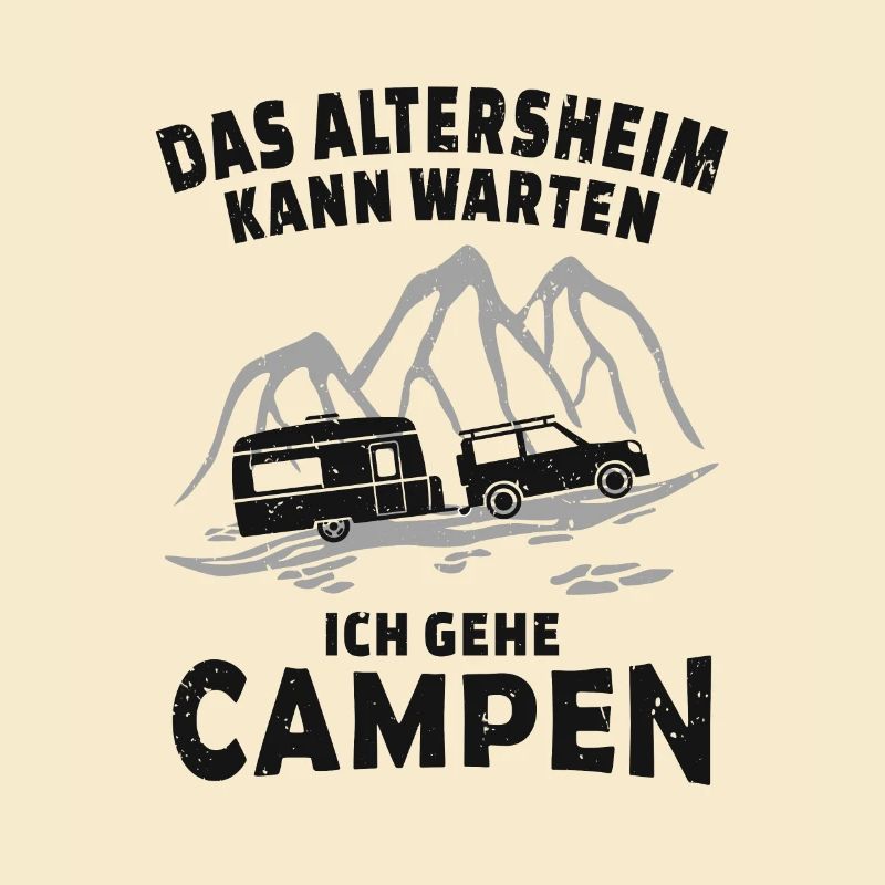 Camper Wohnwagen Ruhestand