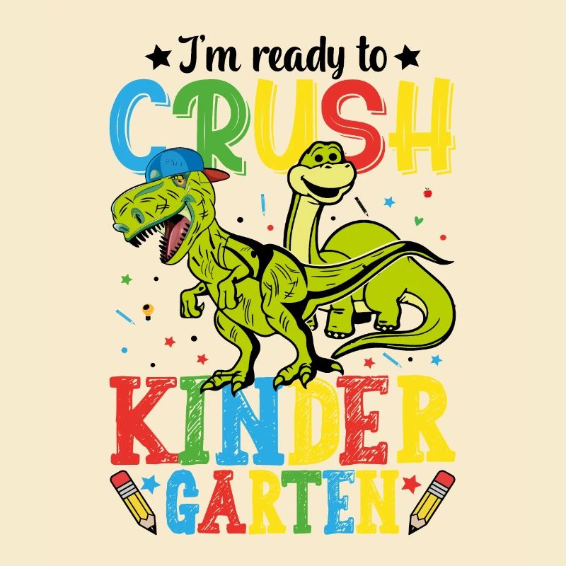 Ich bin bereit, den Kindergarten zu zerquetschen