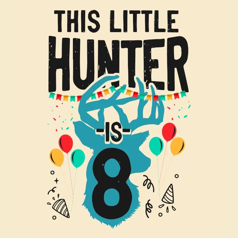 Buck Deer Hunting Hunter Kid