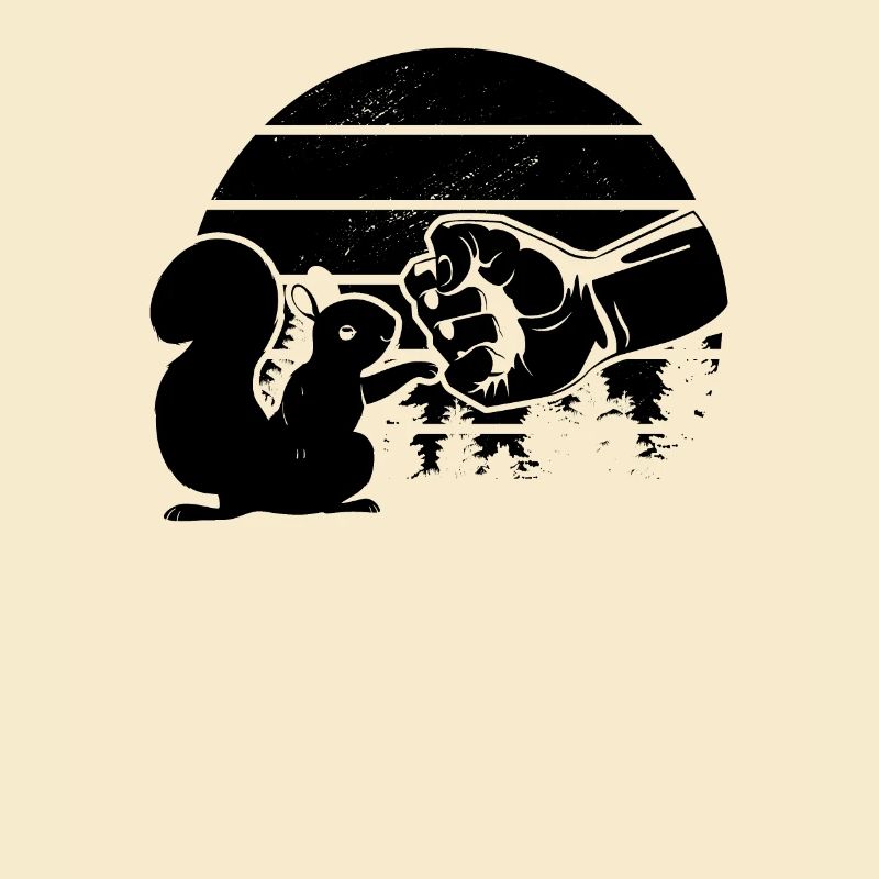 Eichhörnchen Fauststoß Eichhörnchen Liebhaber