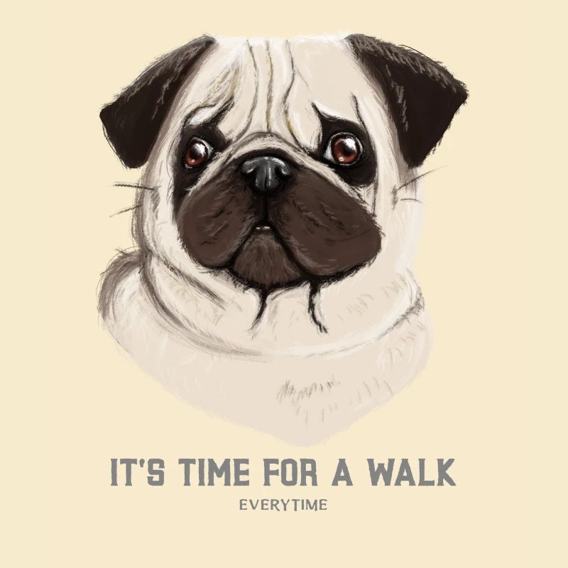 Dog Time for Walk