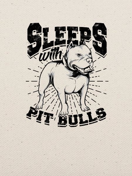 Schlaft mit Pitbulls - Pitbull Terrier