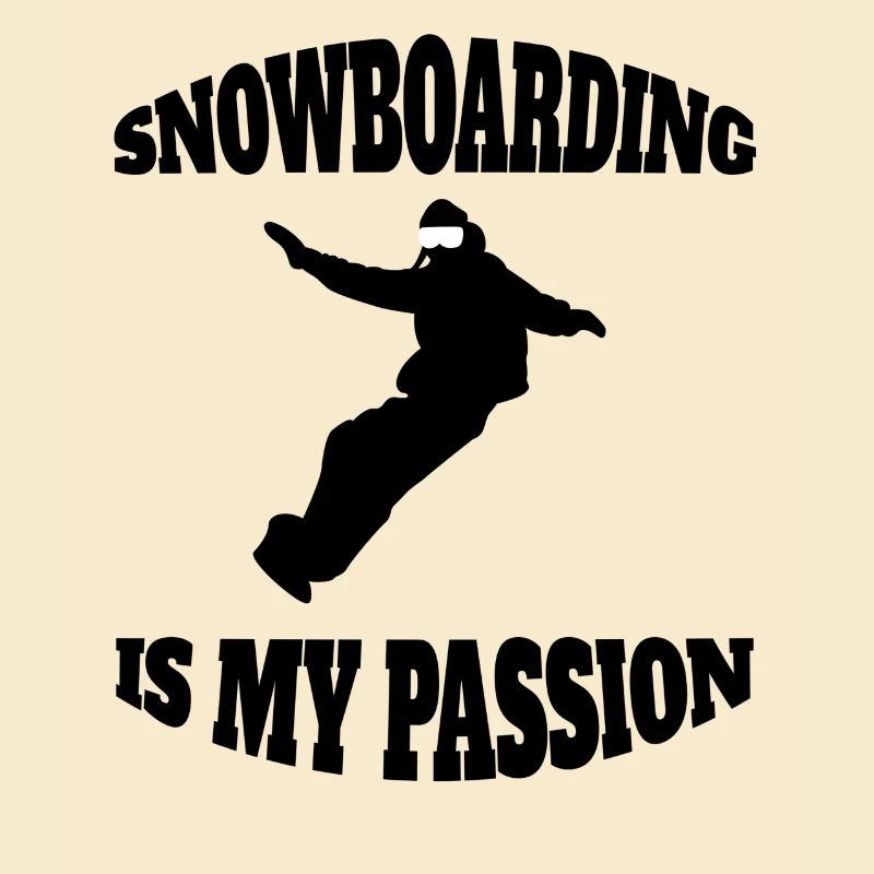 Snowboard Wintersport Spruch Snowboardfahrer