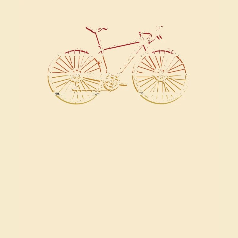 Vélo de route Silhouette Ride Cyclisme Biker Fun