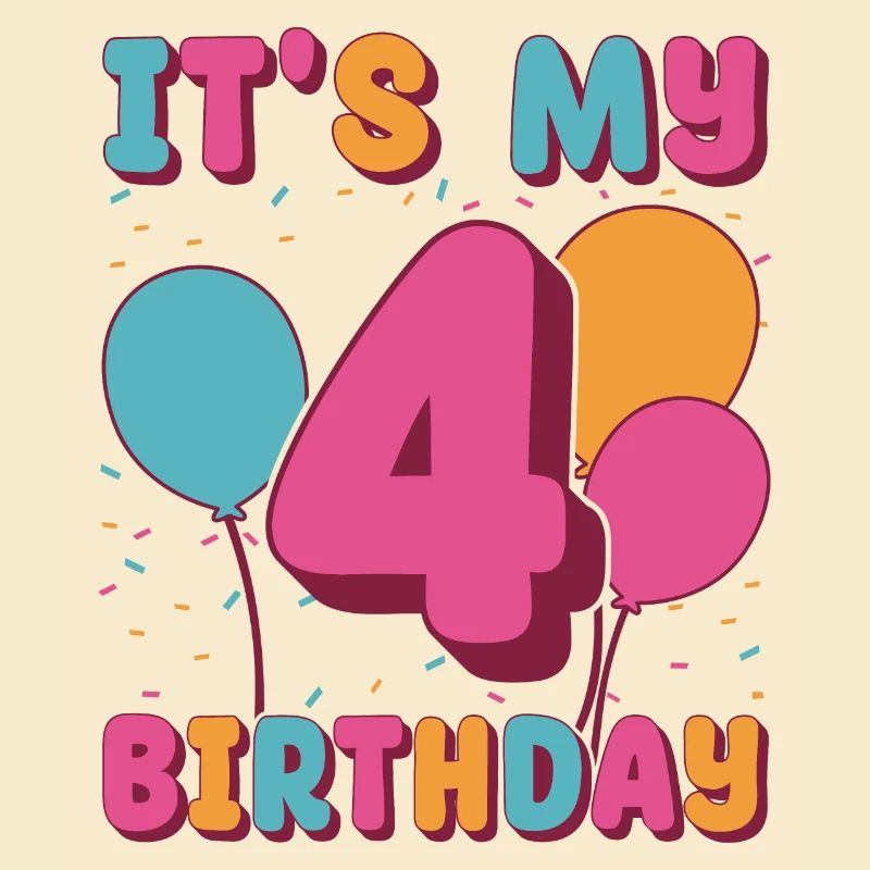 C’est mon 4e anniversaire
