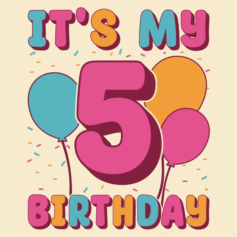 C’est mon 5e anniversaire