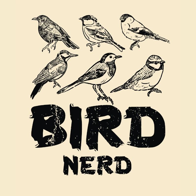 Vogelbeobachtung Nerd