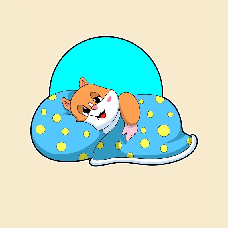 Couverture de couchage pour hamster