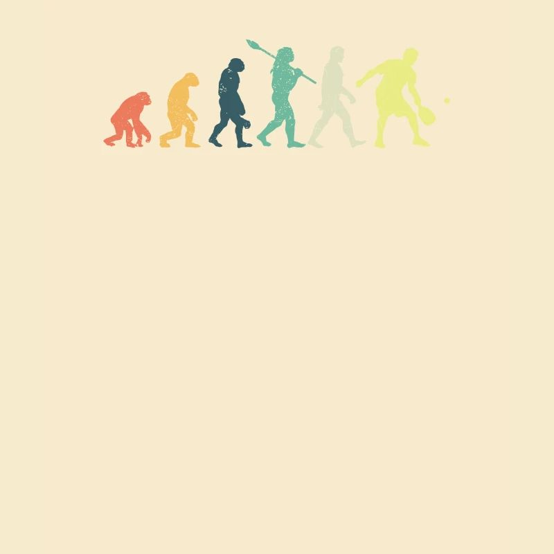 Drôle de Pickleball Paddle Pickleball Evolution Pun