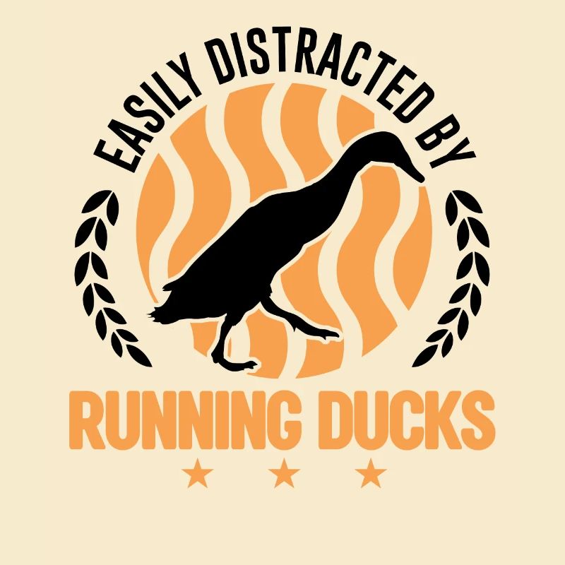 Easily distracted by Running Ducks Laufente