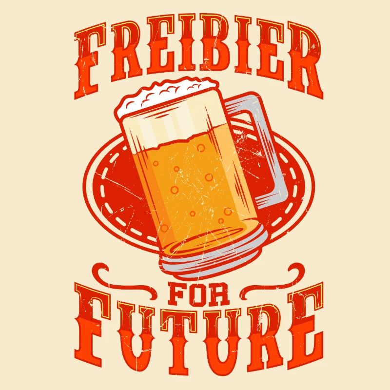 Biertrinker Freibier For Future