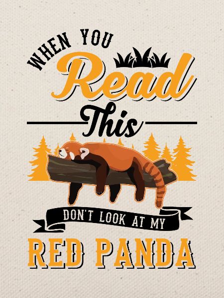 Roter Panda Geschenk Katzenbär