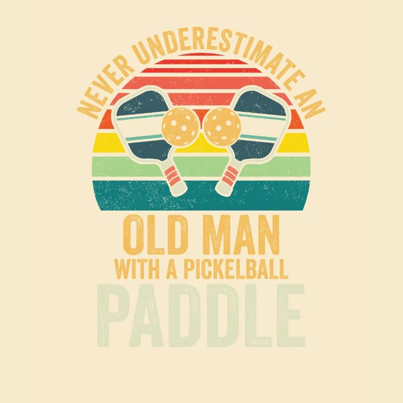 Never Underestimate An Old Man With a Pickleball