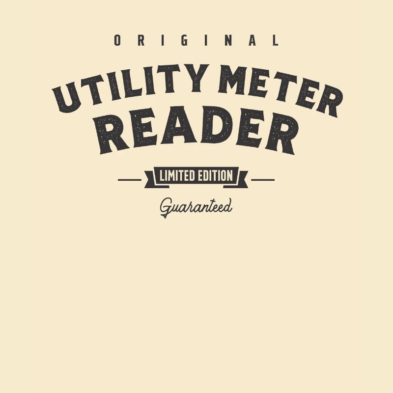 Utility Meter Reader Funny Job Title Profession