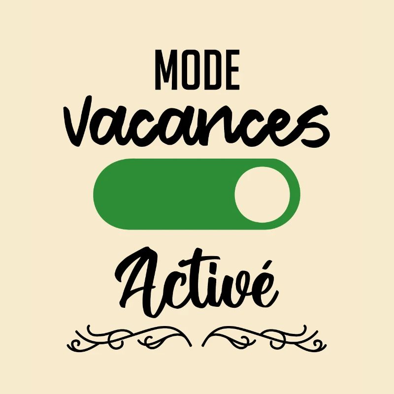 mode vacances activé