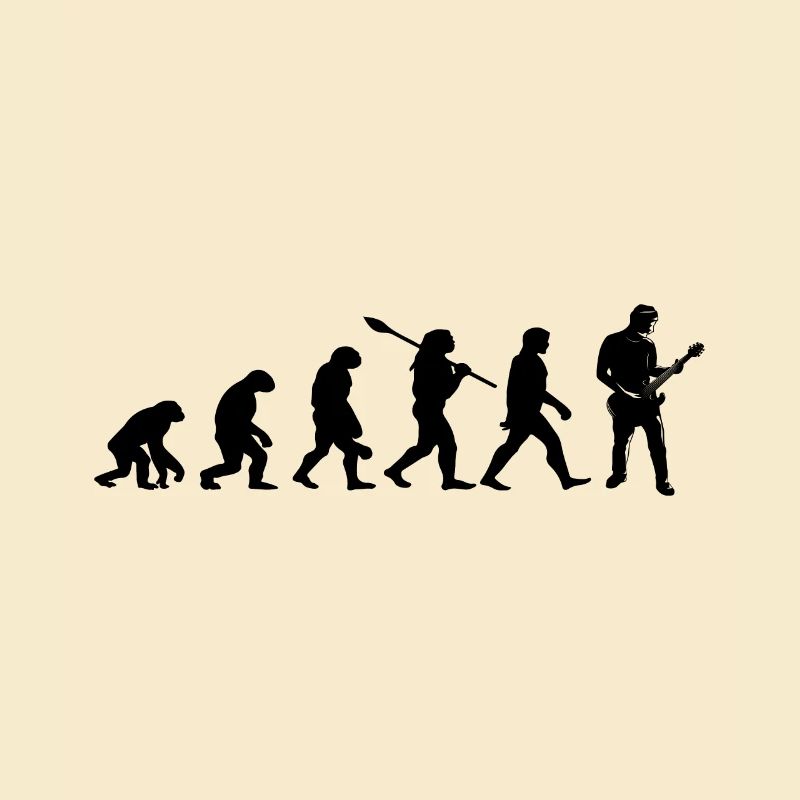 evolution guitariste
