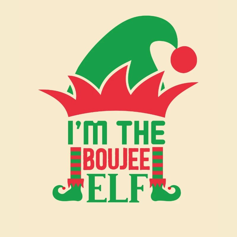 I am the Boujee Elf Norwegian Pattern