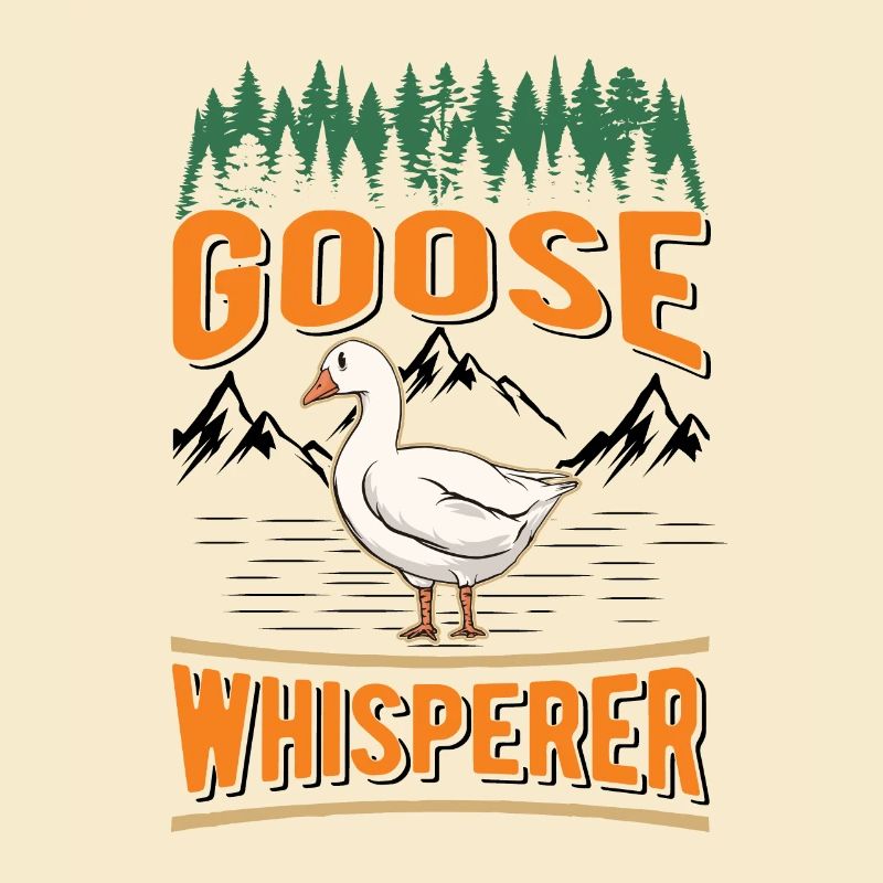 Gänse Flüsterer Geschenk Gänsezüchter Gans
