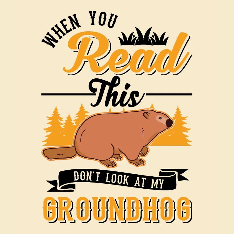 Murmeltier Groundhog Marmot Waldmurmeltier