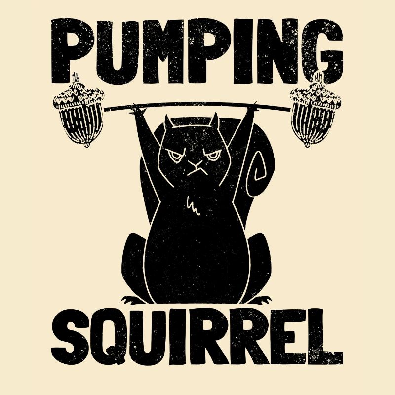 Squirrel Powerlifting Squirrel