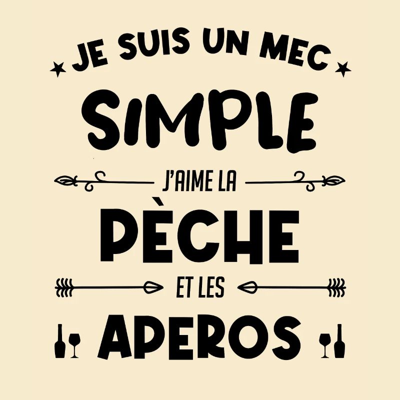 Pêche - un mec simple