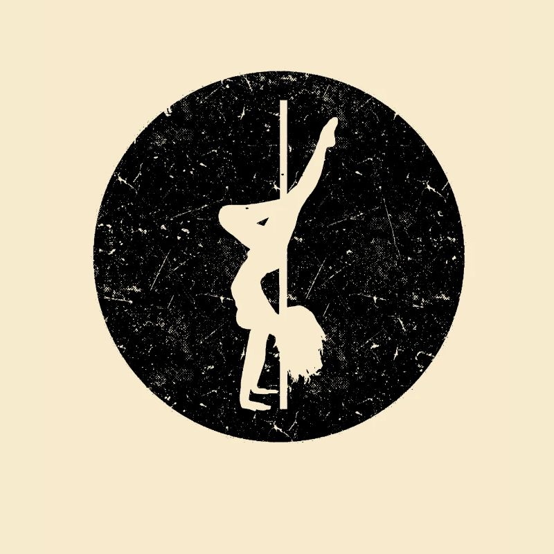 Pole Dance Silhouette Pole Dancer Pole