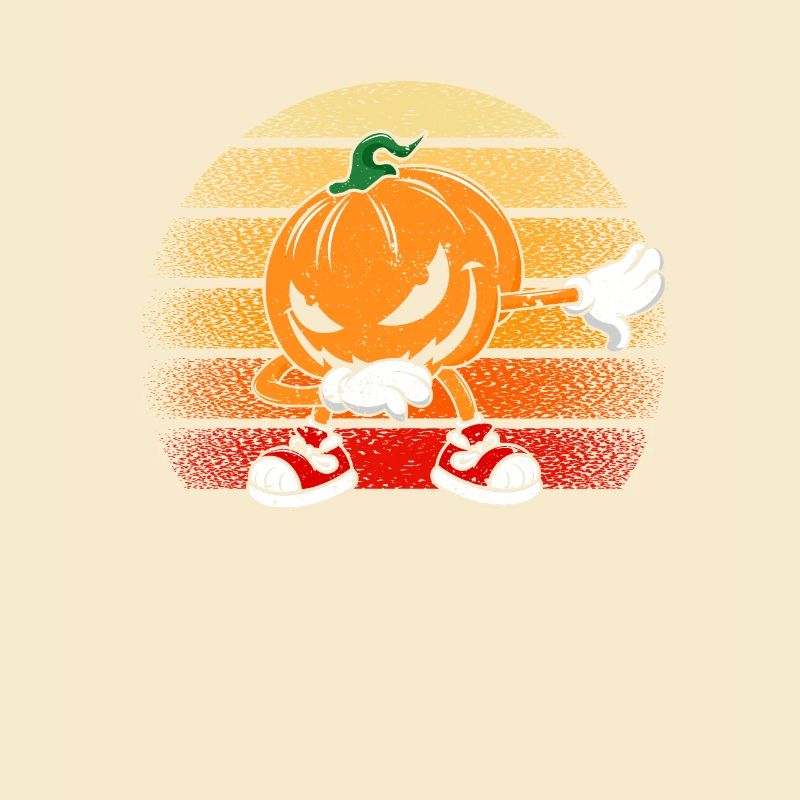 Halloween Dabbing Creepy Pumpkin Jack O Lantern