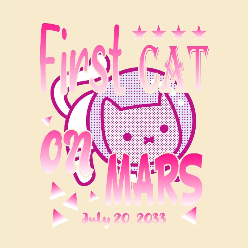 First Cat on Mars