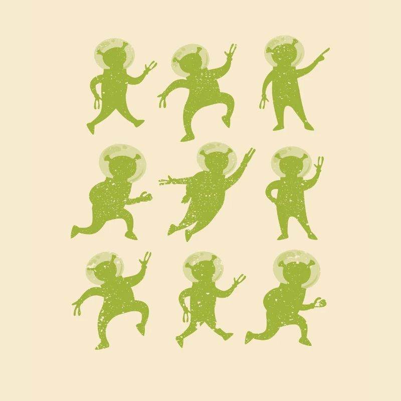 Dancing Aliens Dance Challenge Funny