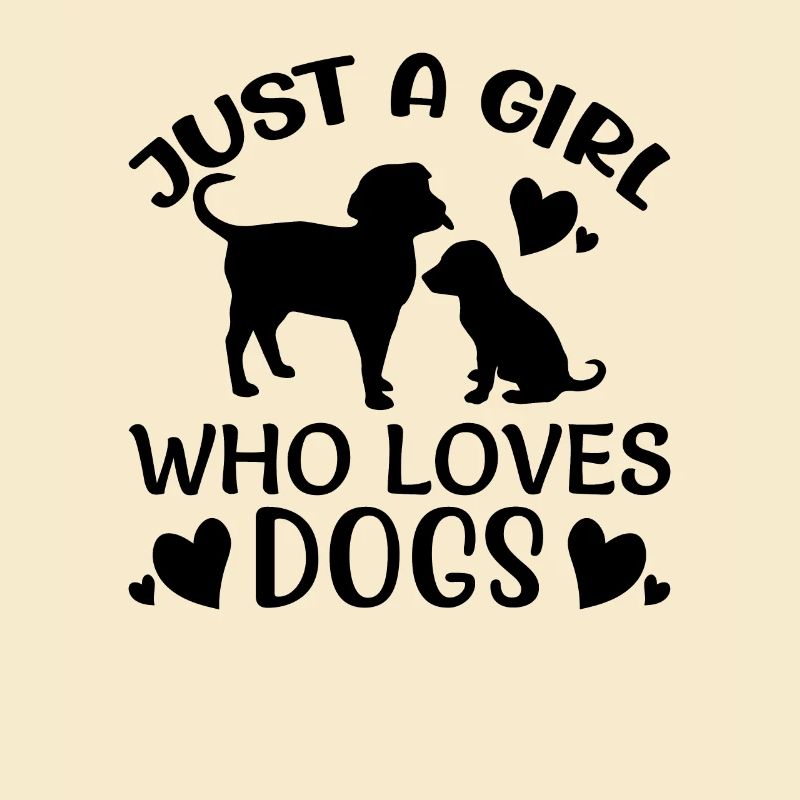 NUR EIN MÄDCHEN, DAS HUNDE LIEBT