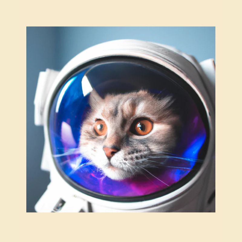 Cat in space