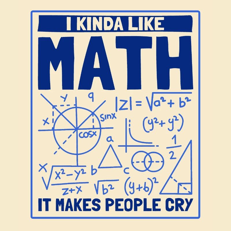 Math Mathématiques Sciences Math Cadeau