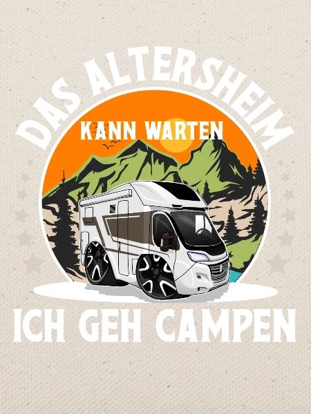 Camping Camper Campen Oma Opa