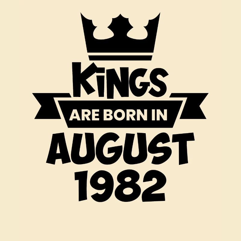 August 1982 - 40. Geburtstag Geschenk. Awesome.