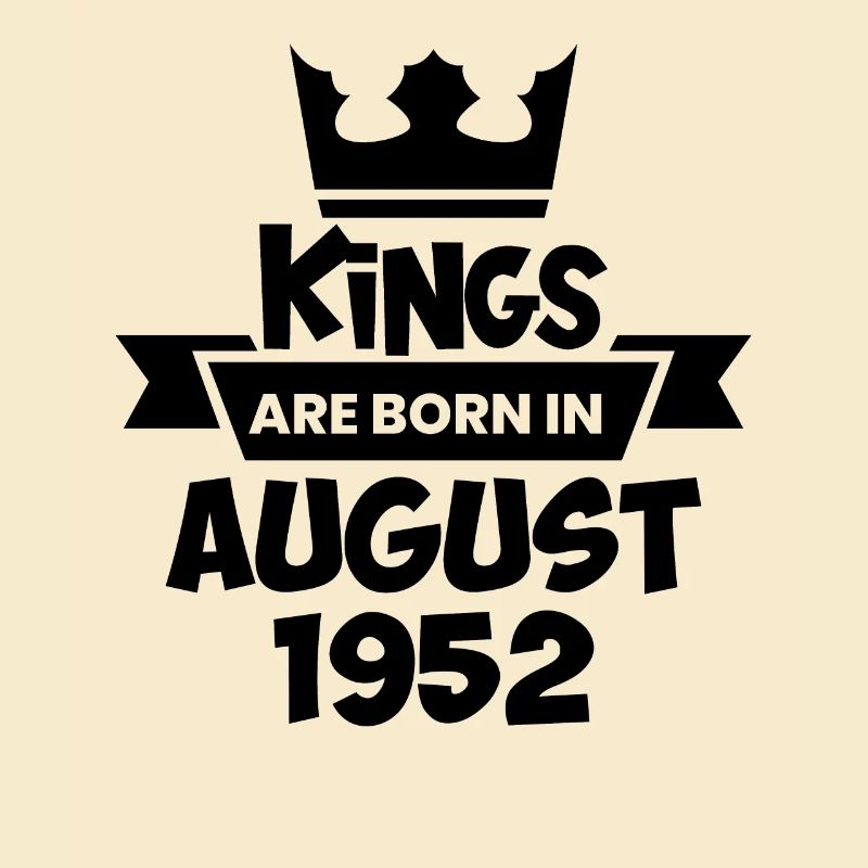 August 1952 - 70. Geburtstag Geschenk. Awesome.