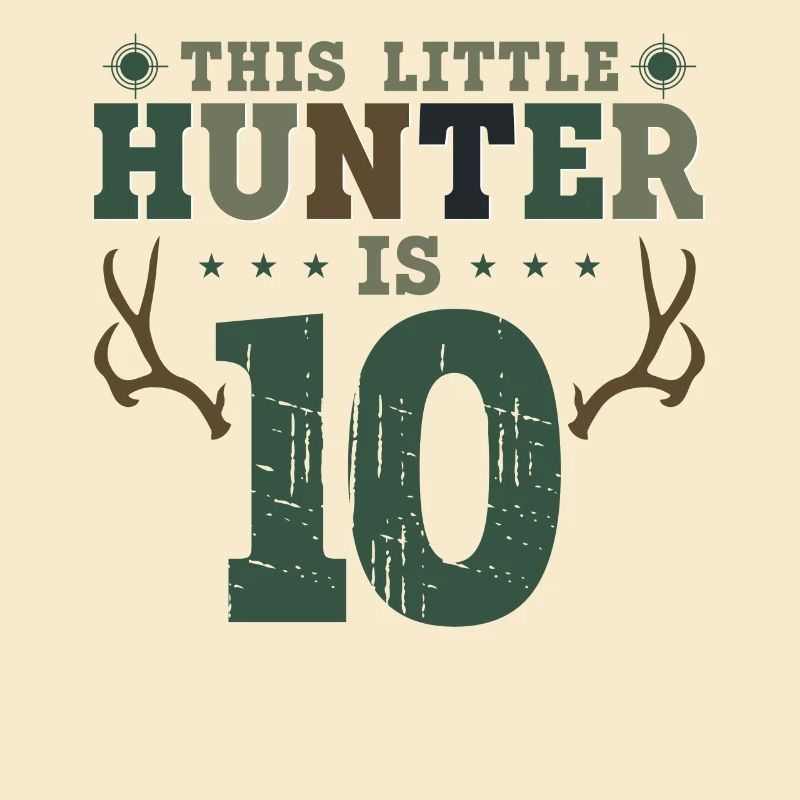 Buck Deer Hunting Hunter Kid 10th