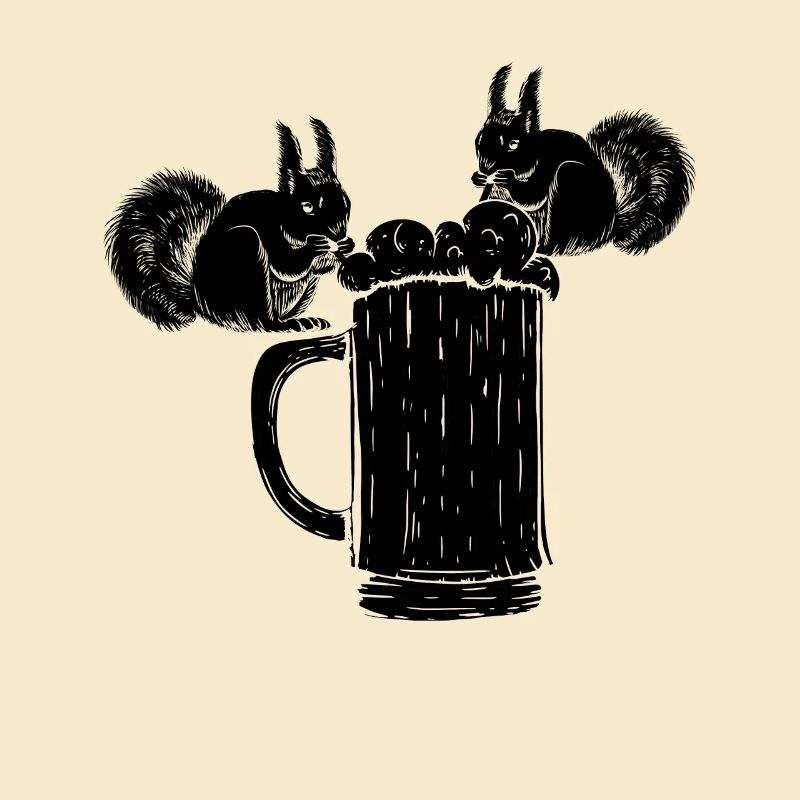 Funny squirrel, funny squirrel that